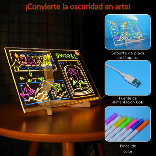 TABLERO LED MÁGICO